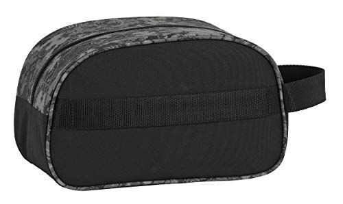 Neceser Safta Escolar Infantil Mediano con Asa de Batman Night, 260x120x150mm