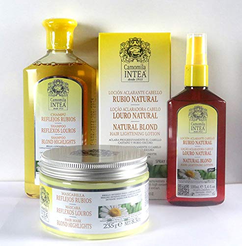 Neceser tratamiento Aclarado Cabello rubio