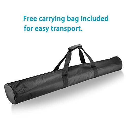 Neewer Soporte de Fondo y Soporte con Base para Trabajo Pesado para Fotografía Telón de Fondo y Exhibición Comercial, 3,3 x 2,6 m Marco Ajustable (Ancho x Alto)