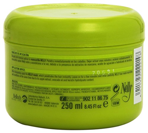 Nelly - Mascarilla para cabello - con extracto natural de manzana - 250 ml