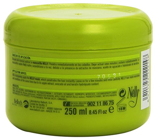 Nelly - Mascarilla para cabello - con extracto natural de manzana - 250 ml