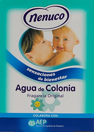 Nenuco Agua de Colonia recomendado para bebés, fragancia original - formato de cristal 400 ml (61014)