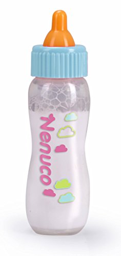 Nenuco con Biberón Mágico Rosa- Cuerpo muy blando, para niños a partir de 10 meses  (Famosa 700014121)