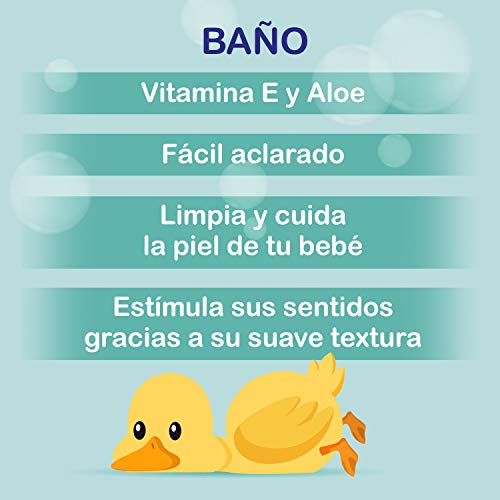 Nenuco Jabón de Baño hidratante para bebé con leche de almendras - 750 ml (3029756)