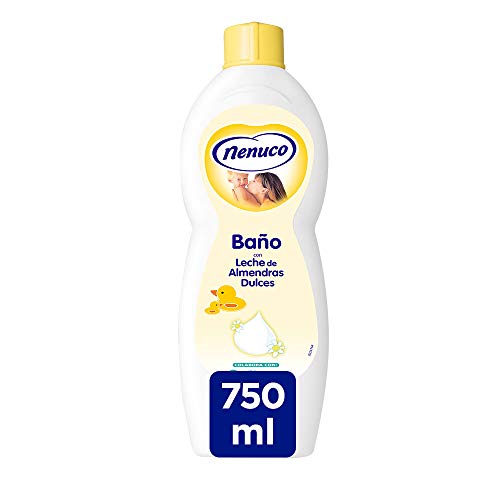 Nenuco Jabón de Baño hidratante para bebé con leche de almendras - 750 ml (3029756)