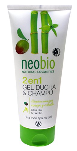 NeoBio 2En1 Oliva y Bambú Gel de Ducha y Champú - 200 ml