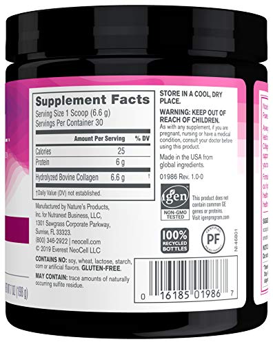 Neocell Súper Colágeno Tipo 1 y 3 - sin sabor - 198g 260 g