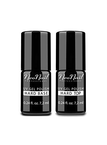 NeoNail Smart Set Premium 5 x UV Gel Color Nagelstudio profesional Starter Set 48 W LED lámpara, base & Top + accesorios en el set de regalo, ideal Starter Set