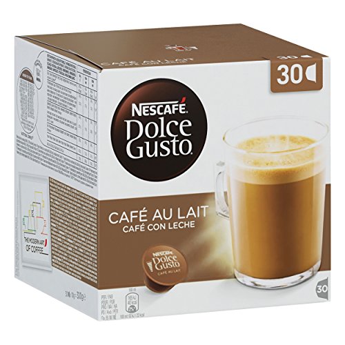 Nescafé Dolce Gusto Magnum Café con Leche - Cápsulas de Café - 3 x 30 - 90 Cápsulas