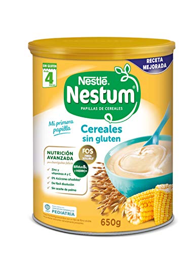 Nestlé Papillas NESTUM Cereales para bebé - Papillas sin gluten - 3 de 650g