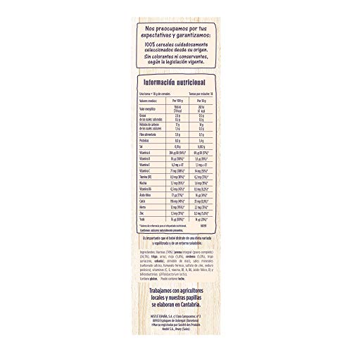 Nestlé Selección De La Naturaleza Papilla Multicerales, A Partir De Los 6 Meses -  Pack de 6 estuches 330 g