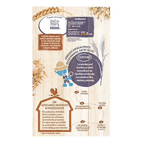 Nestlé Selección De La Naturaleza Papilla Multicerales, A Partir De Los 6 Meses -  Pack de 6 estuches 330 g