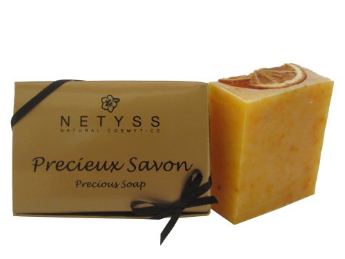 Netyss Natural Cosmetics precioso jabón naranja de Valencia Pan de 100 G