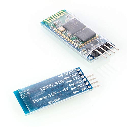 Neuftech Comunicación Serie Inalámbrica Bluetooth Serial transceptor del módulo HC-06 + Cable Dupont para Arduino