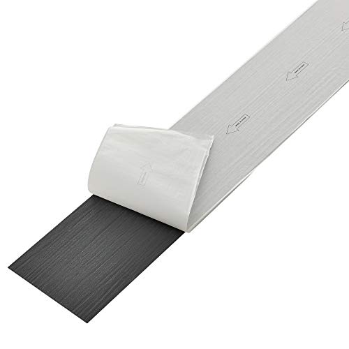 [neu.haus] Suelo de vinilo autoadhesivo set ahorro (4m²) roble gris (28 láminas de PVC = 3,92 m²) suelo de diseño estructurado