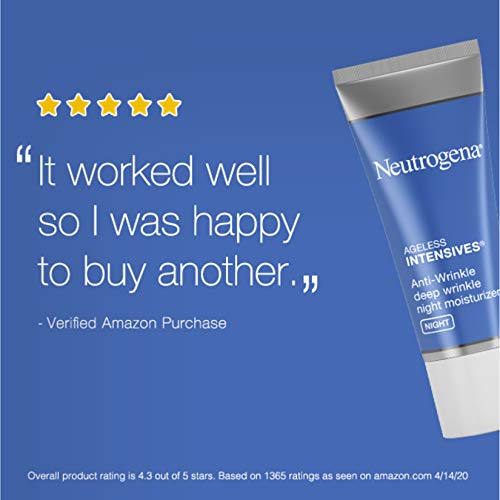 Neutrogena Ageless Intensives Deep Wrinkle Moisture Night 1.5oz