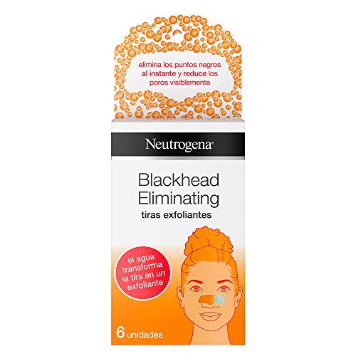 Neutrogena Blackhead Eliminating Tiras Exfoliantes - 6 Unidades