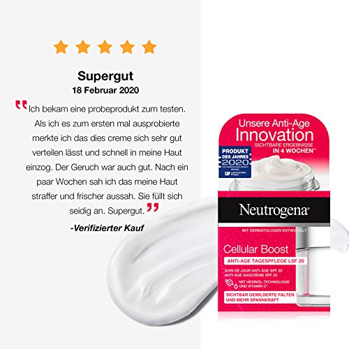 Neutrogena Cellular Boost Anti-Age Crema De Día Antiedad - 50 ml.