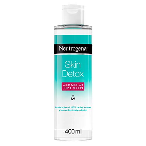 Neutrogena Detox Agua Micelar Triple Acción - 400 ml.