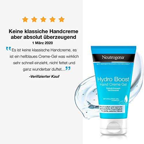 Neutrogena Hydro Boost Crema De Manos Gel - Set de 3 x 75 ml. (Total 225 ml.)