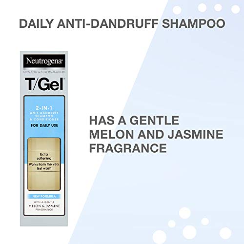 Neutrogena T/Gel 2 En 1 Champú Y Acondicionador Anticaspa- 250 ml.