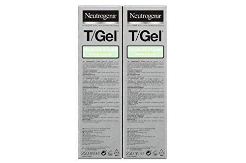 Neutrogena T/Gel Champú (Cabello Normal Y Graso) - 2 Unidades x 250 ml.