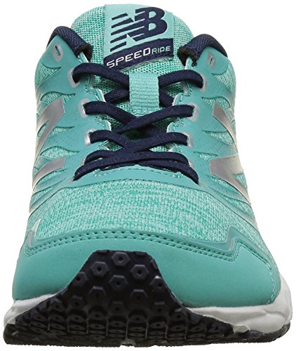 New Balance 590, Zapatillas de Running, Mujer, Multicolor (Green/Silver 316), 40.5 EU