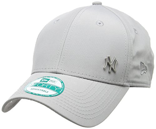 New Era Flawless Logo Basic 940 Gorra de béisbol, Unisex Adulto, Gris (Grey), One Size (Tamaño del Fabricante:OSFA)