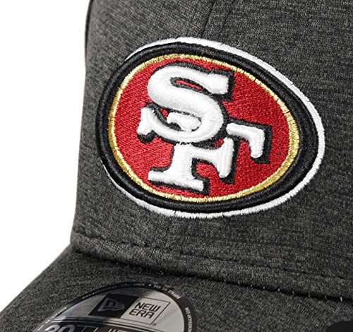 New Era San Francisco 49ers 39thirty Stretch Cap NFL Established Number Black - S-M