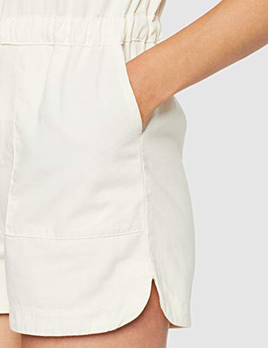 New Look Petite P Zesty Short Sleeve Mono Corto, Blanco Roto (Off White 12), 42 para Mujer
