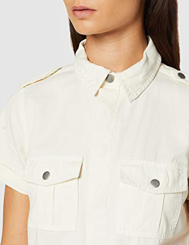 New Look Petite P Zesty Short Sleeve Mono Corto, Blanco Roto (Off White 12), 42 para Mujer