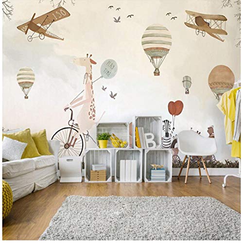 Newberli Venta Al Por Mayor De Crema Ligera Para Niños Libertad Mosca Mural Wallpaper Wallpaper Para Habitación De Niños Sala De Vivero Pared De Papel Mural