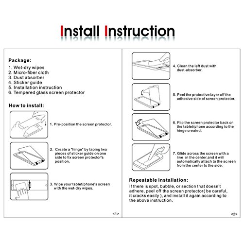 NEW'C 2 Unidades, Protector de Pantalla para Samsung Galaxy S5, Antiarañazos, Antihuellas, Sin Burbujas, Dureza 9H, 0.33 mm Ultra Transparente, Vidrio Templado Ultra Resistente