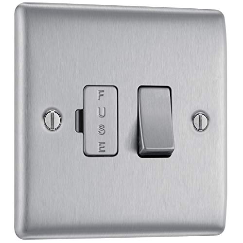 Nexus BRUSHED STAINLESS SSWITCHED FCU - interruptores de luz
