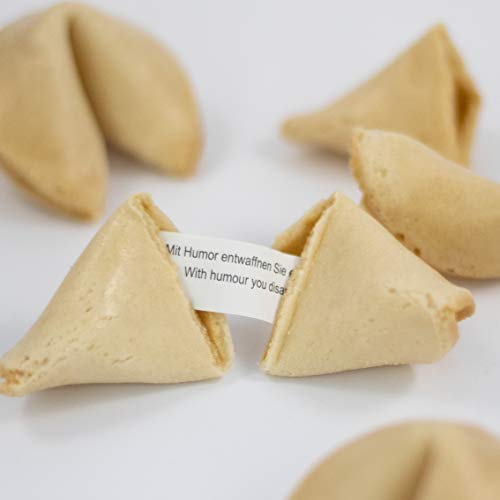 NI HAO Premium Glückskekse 11er Box Individualmente en Transparente de plástico embalados (Diferentes Packeinheiten)