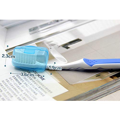 NICEMOVIC - 5 Fundas Protectoras para Cabezales de Cepillo de Dientes portátil de Viaje