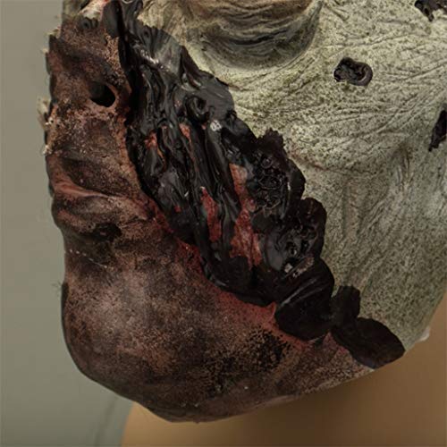 nihiug Walking Dead Cos Beta - Máscara para Disfraz de Ninja, Gris, Talla única