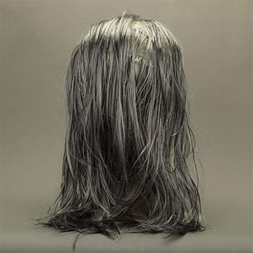 nihiug Walking Dead Cos Beta - Máscara para Disfraz de Ninja, Gris, Talla única