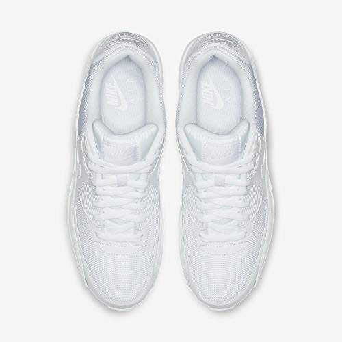 Nike Air Max 90 Essential - Zapatillas de running, Hombre, Blanco (White / White-White-White), 43