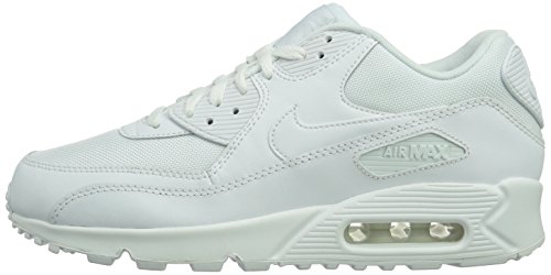 Nike Air Max 90 Essential - Zapatillas de running, Hombre, Blanco (White / White-White-White), 43