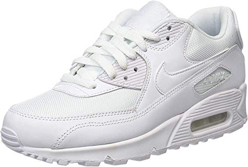 Nike Air Max 90 Essential - Zapatillas de running, Hombre, Blanco (White / White-White-White), 43