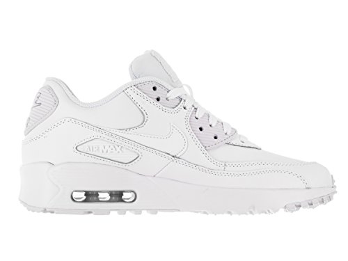Nike Air MAX 90 LTR (GS), Zapatillas Unisex Niños, Blanco (White/White 100), 36.5 EU