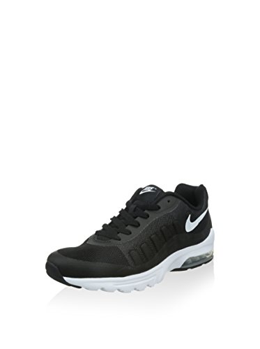 Nike Air MAX Invigor, Zapatillas de Running Unisex Adulto, Negro (Black/White), 44 EU