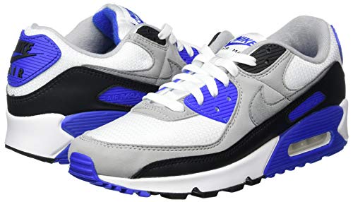 Nike CD0881, Zapatillas para Correr para Hombre, White Particle Grey Hyper Royal Black Lt Smoke Grey, 38.5 EU