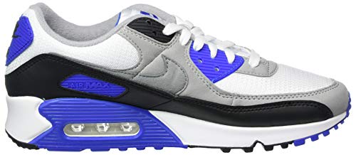 Nike CD0881, Zapatillas para Correr para Hombre, White Particle Grey Hyper Royal Black Lt Smoke Grey, 38.5 EU