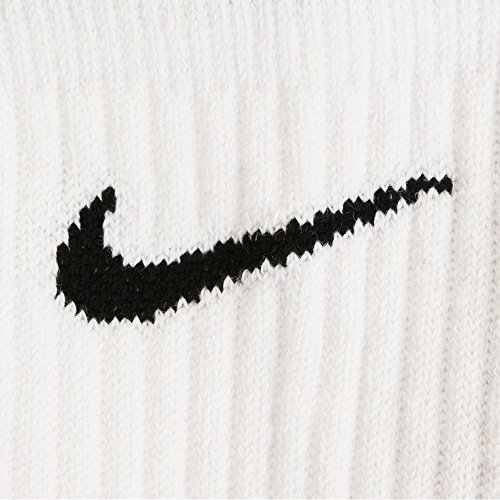 Nike – Elite – Basketball Crew – Calcetines – Mixta, Hombre, color blanco / negro, tamaño XL
