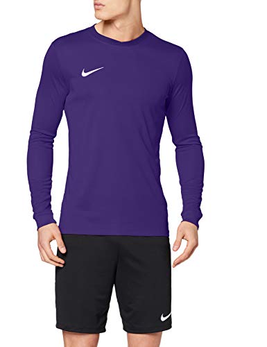NIKE LS Park Vi JSY Camiseta de manga larga, Morado (Court Purple/White), XL para Hombre