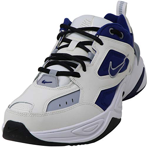 Nike M2K TEKNO, Zapatillas de Atletismo para Hombre, Multicolor (Sail/Deep Royal Blue/Wolf Grey/White 103), 44.5 EU