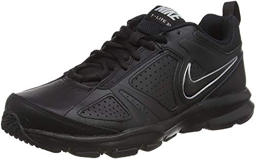 Nike T-Lite 11, Zapatillas de Cross Training para Hombre, Schwarz Black Black Metallic Silver, 40.5 EU