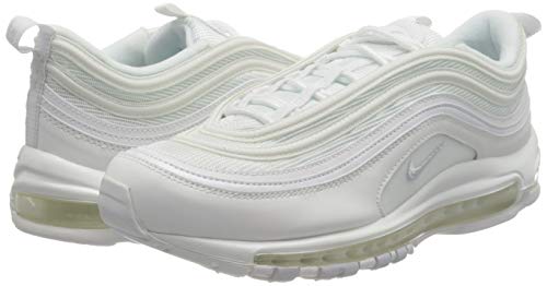 Nike W Air MAX 97, Zapatillas de Atletismo para Mujer, Blanco (White/White/Pure Platinum 100), 37.5 EU